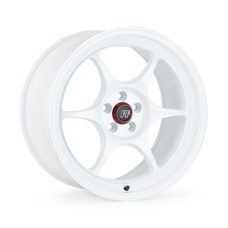 Enkei PF06 17x7 5x114.3 45mm Offset 75mm Bore White Machined