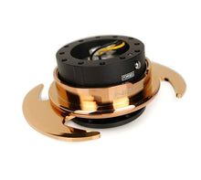 Load image into Gallery viewer, NRG Quick Release Kit Gen 3.0 - Black Body / Rose Gold Ring w/Handles