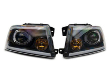 Load image into Gallery viewer, Raxiom 04-08 Ford F-150 Axial Series LED Proj Headlights/Seq LED Bar- Black- Clear Lens