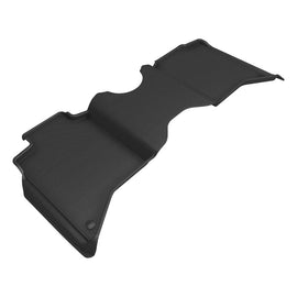 3D MAXpider 19-24 Dodge RAM 3500 Crew Cab Kagu 2nd Row Bench Seats Floormat - Black