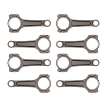 Load image into Gallery viewer, Manley SBC .025in LS-1 6.125in Pro Series I Beam Conn Rod - 0.927in Pin Dia 7/16in ARP - Set of 8