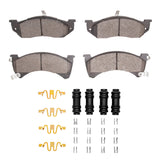R1 88-90 Chrysler Dynasty Front Optimum OE Pads & Hardware Kit