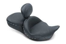 Load image into Gallery viewer, Mustang 08-21 Harley Electra Glide,Rd Glide,Rd King,Str Glide Touring 1PC Seat Blk Pearls - Black