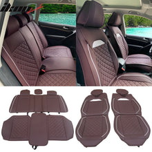 Load image into Gallery viewer, Universal Car Seat Covers Cushion Protecots PU Leather - 03 Style