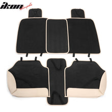 Load image into Gallery viewer, Universal PU Leather Car Seat Cover w/ Lumbar 04B Style Full Set