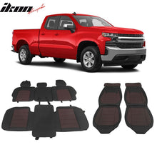 Load image into Gallery viewer, 2007-2023 Silverado 1500/2500HD/3500HD Car Seat Covers w/ Pocket