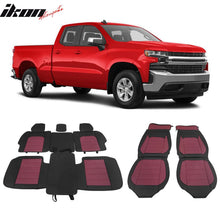 Load image into Gallery viewer, 2007-2023 Silverado 1500/2500HD/3500HD Car Seat Covers w/ Pocket