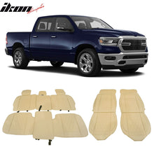 Load image into Gallery viewer, 2009-2023 Dodge Ram 1500 2500 3500 5 Seats Seat Covers Leather