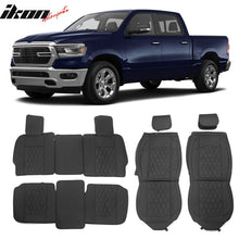 Load image into Gallery viewer, 2009-2023 Dodge Ram 1500 2500 3500 5 Seats Seat Covers Leather