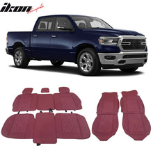 Load image into Gallery viewer, 2009-2023 Dodge Ram 1500 2500 3500 5 Seats Seat Covers Leather