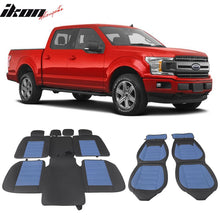 Load image into Gallery viewer, 2009-2025 Ford F150 Crew Cab PU Leather Car Seat Cover w/ Pocket