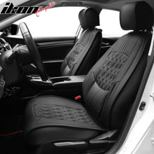 Load image into Gallery viewer, 2016-2021 Honda Civic Seat Covers PU Leather Car Cushion w/ Lumbar