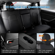 Load image into Gallery viewer, 2020-2024 Tesla Model Y Front Rear 5-Seat Seat Covers Leather