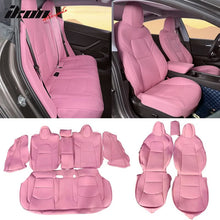 Load image into Gallery viewer, 2017-2023 Tesla Model 3 Front Rear 5-Seat Seat Covers Leather