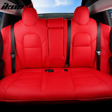 Load image into Gallery viewer, 2017-2023 Tesla Model 3 Front Rear 5-Seat Seat Covers Leather