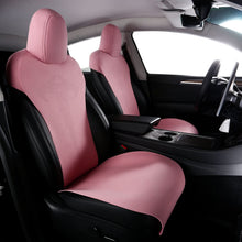 Load image into Gallery viewer, 2017-2023 Tesla Model 3 Seat Covers Cushions V1 Suede Leather