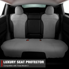 Load image into Gallery viewer, 2017-2023 Tesla Model 3 Seat Covers Cushions V2 Suede Leather