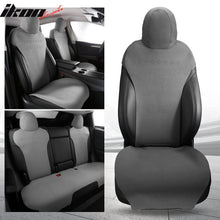 Load image into Gallery viewer, 2017-2023 Tesla Model 3 Seat Covers Cushions V2 Suede Leather