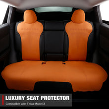 Load image into Gallery viewer, 2017-2023 Tesla Model 3 Seat Covers Cushions V2 Suede Leather