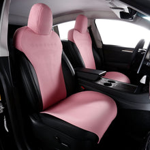 Load image into Gallery viewer, 2017-2023 Tesla Model 3 Seat Covers Cushions V2 Suede Leather