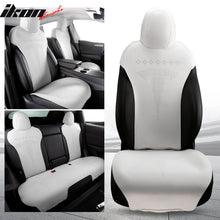 Load image into Gallery viewer, 2017-2023 Tesla Model 3 Seat Covers Cushions V2 Suede Leather