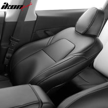 Load image into Gallery viewer, 2020-2024 Tesla Model Y Front Rear 5-Seat Seat Covers Leather