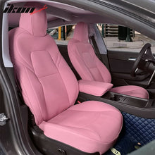 Load image into Gallery viewer, 2020-2024 Tesla Model Y Front Rear 5-Seat Seat Covers Leather