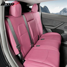Load image into Gallery viewer, 2020-2024 Tesla Model Y Front Rear 5-Seat Seat Covers Leather