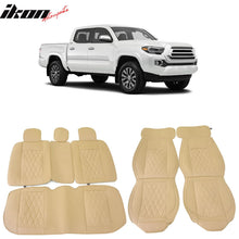 Load image into Gallery viewer, 2005-2023 Toyota Tacoma Pickup 5 Seats Seat Covers PU Leather