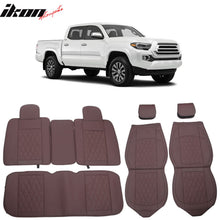 Load image into Gallery viewer, 2005-2023 Toyota Tacoma Pickup 5 Seats Seat Covers PU Leather