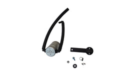 J&L 2022-2024 Nissan Frontier 3.8L V6 Passenger Side Oil Separator 3.0 - Clear Anodized