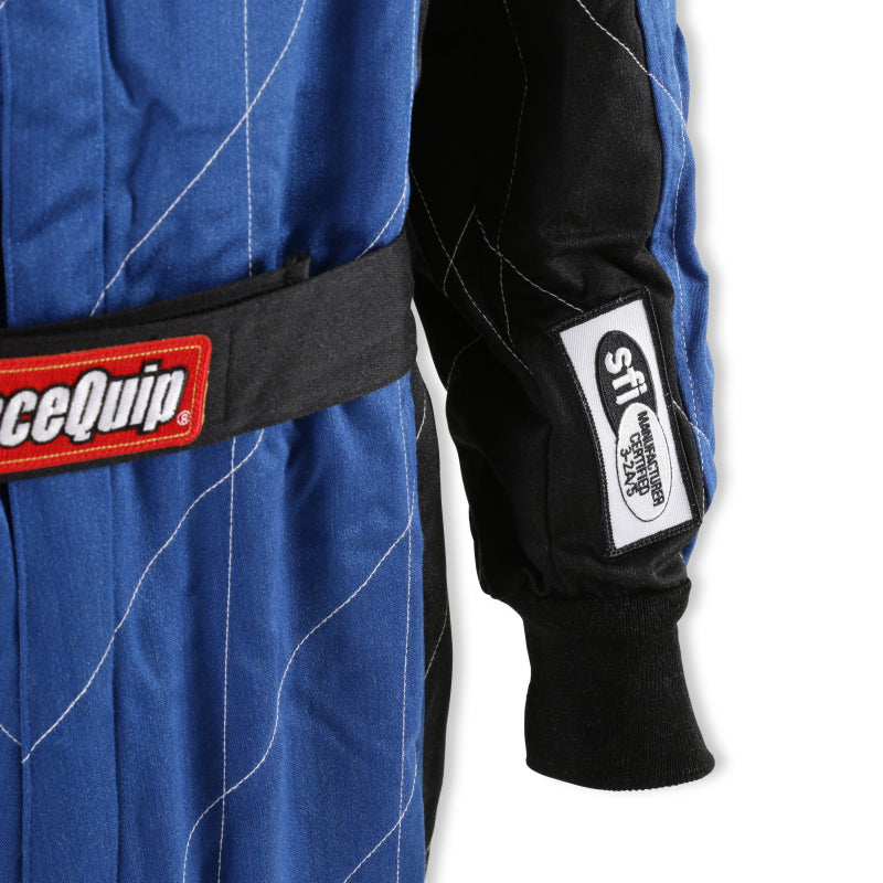 RaceQuip Blue Chevron-5 Suit SFI-5 - 2XL