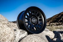 Load image into Gallery viewer, ICON Anza 17x8.5 5x150 25mm Offset 5.75in BS - Satin Black Wheel