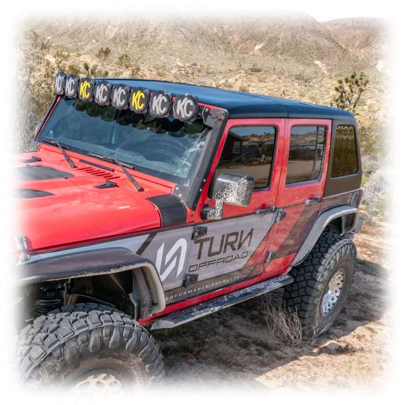 Turn Offroad 2007-2018 Jeep JK 4 Door Fastback Hardtop 2 Piece