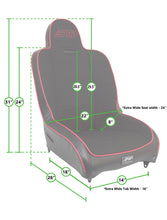 Load image into Gallery viewer, PRP Premier High Back Suspension Seats Kit for 97-02 Jeep Wrangler TJ (Pair) - Black