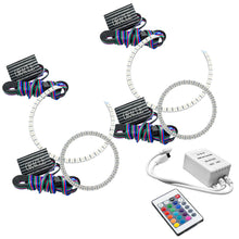 Load image into Gallery viewer, Oracle BMW 3 Series 06-11 LED Halo Kit - Non-Projector - ColorSHIFT w/ Simple Cntrl SEE WARRANTY