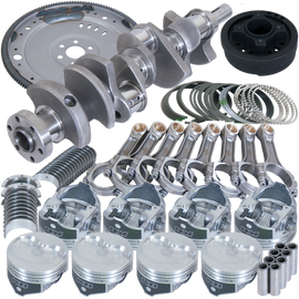 Eagle Ford 302 Serpentine 164 Tooth Flexplate Balanced Rotating Assembly 5.400in I-Beam +.040 Bore