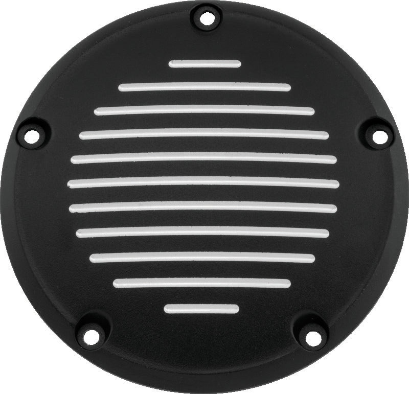 Bikers Choice 99-Up Big Twin Black 5 Hole Derby Cover