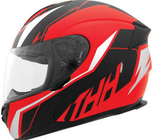 Load image into Gallery viewer, THH Helmets T810S Turbo Red/Silver - Large