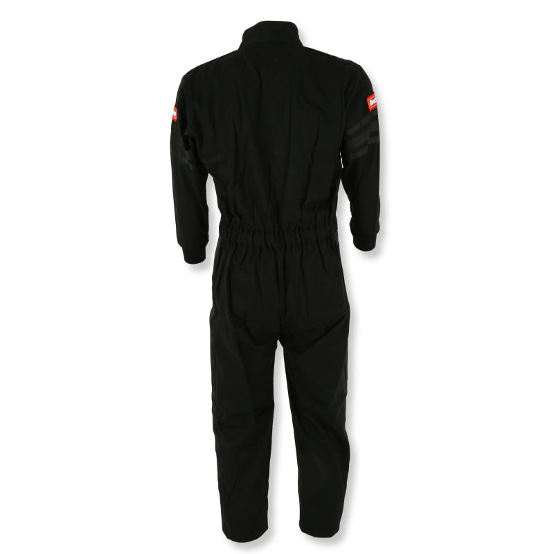 RaceQuip Black Trim SFI-1 JR. Suit - Kids Medium