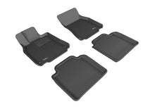 Load image into Gallery viewer, 3D MAXpider 2007-2012 Lexus LS460L Kagu 1st &amp; 2nd Row Floormats - Black