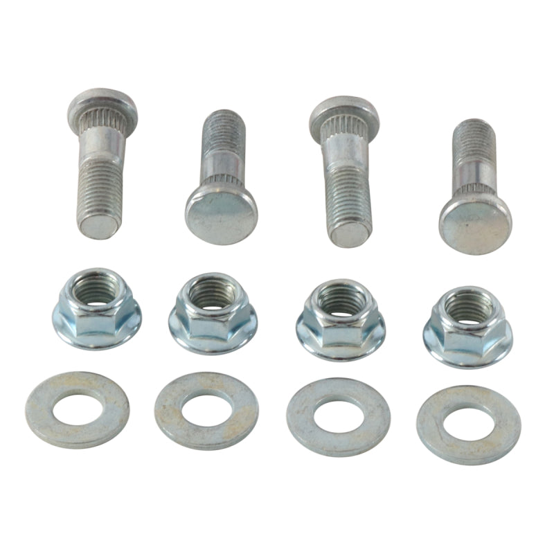 All Balls Racing 87-90 Suzuki LT-500R Wheel Stud and Nut Kit Rear