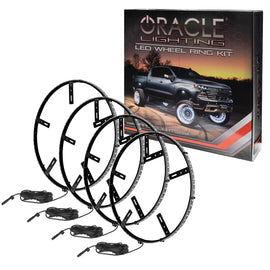 Oracle LED Illuminated Wheel Rings - ColorSHIFT No Remote - ColorSHIFT No Remote NO RETURNS