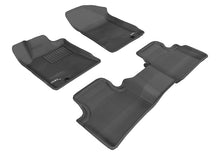 Load image into Gallery viewer, 3D MAXpider 2009-2014 Nissan Maxima Kagu 1st &amp; 2nd Row Floormats - Black