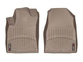 WeatherTech 2018+ Hyundai Elantra GT Front FloorLiner - Tan (Hatchback; Fits Both Auto/Manual)