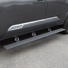 Load image into Gallery viewer, Go Rhino 23-24 Toyota Sequoia Sport Utility (Ex. Hybrid) E1 Electric Running Board Kit - Text. Black