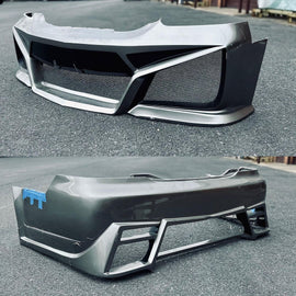 Crazy Custom Off Front + Rear Bumper (Facelift LS430)