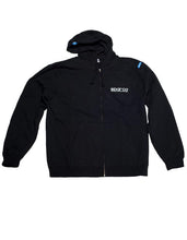 Load image into Gallery viewer, Sparco Swtshrt Zip Www Gry Xlrg