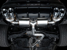 Load image into Gallery viewer, AWE MK8 Volkswagen Golf R 3in Touring Edition Quad Exhaust - Chrome Silver Tips