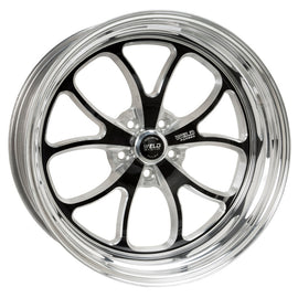 Weld S76 20x12 / 5x115mm BP / 6.75in. BS Black Wheel (3.18 ID High Pad)